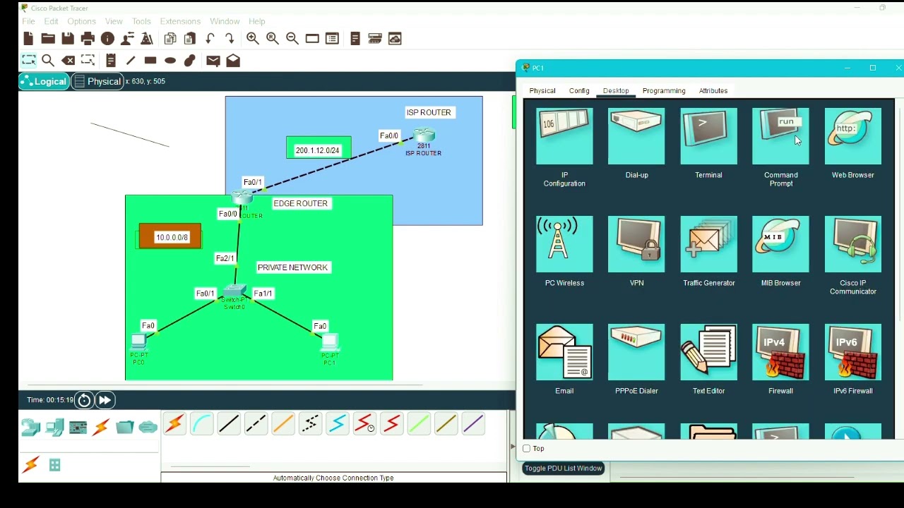NAT NETWORK ADDRESS TRANSLATION LAB