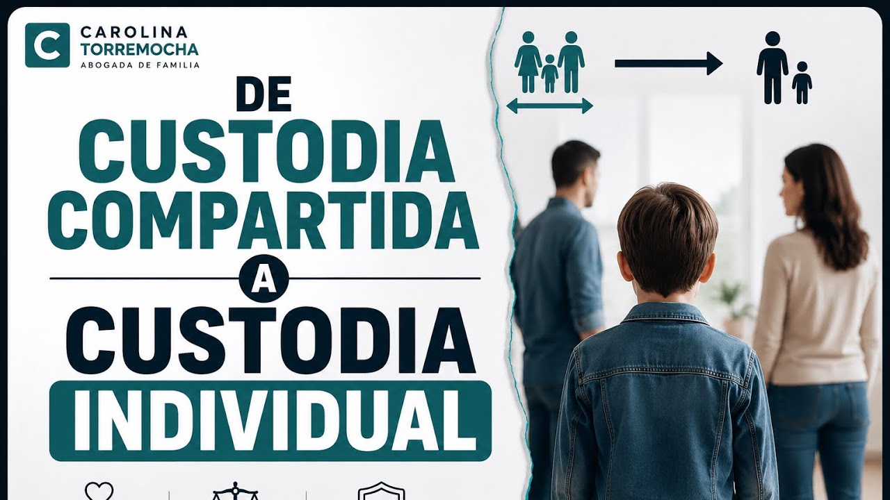 👩‍⚖️ De Custodia Compartida a Custodia Individual: Todo lo que necesitas saber 👨‍👩‍👧‍👦