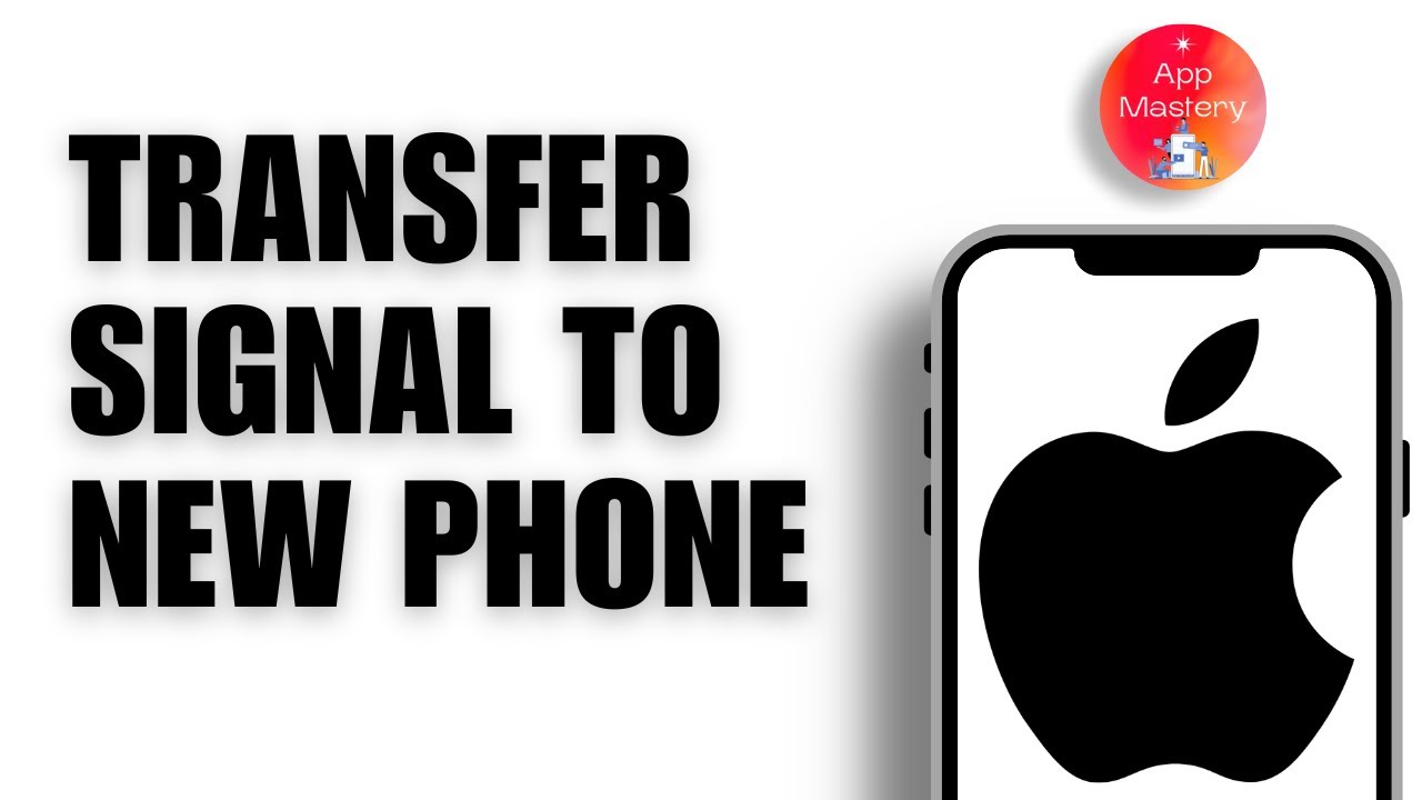 How to Transfer Signal from Old to New Phone (Updated) | Transfer Signal Account to New iPhone