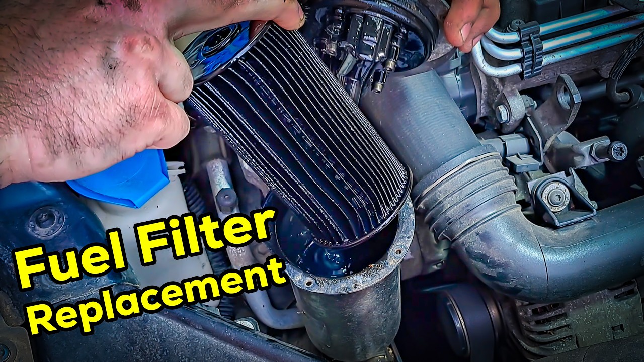How to Replace Diesel Fuel Filter | Volkswagen Passat B6 Variant