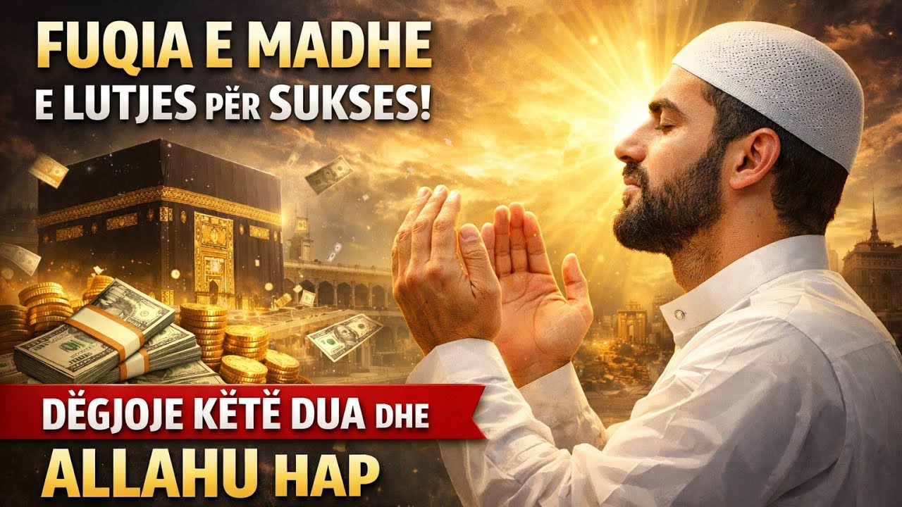 Fuqia e madhe e lutjes për sukses! Dëgjoje Këtë Dua dhe Allahu Hap Dyert e Rizkut