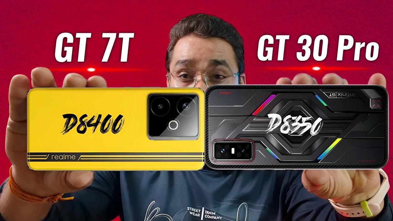 realme GT 7T Vs Infinix GT 30 Pro Speed Test & Full Comparison | Dimensity 8400 Vs Dimensity 8350