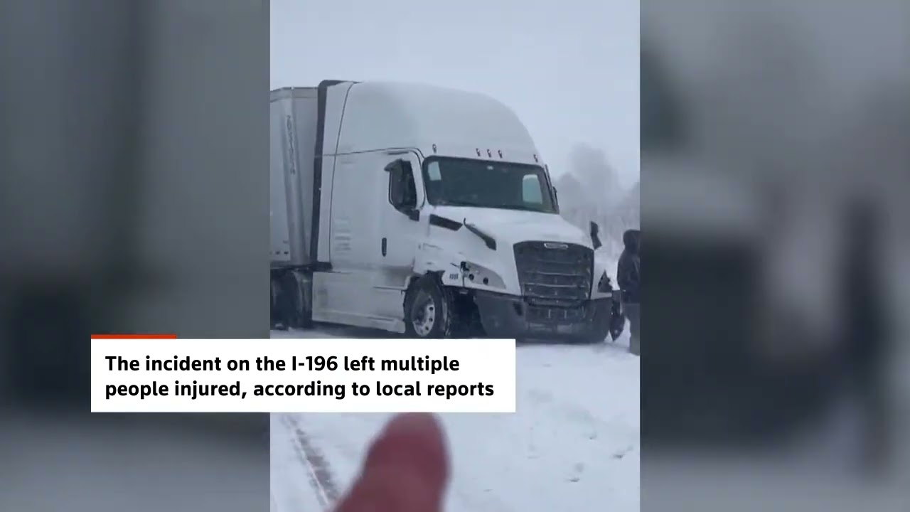 Over 100 vehicles collide in Michigan highway pileup | REUTERS
