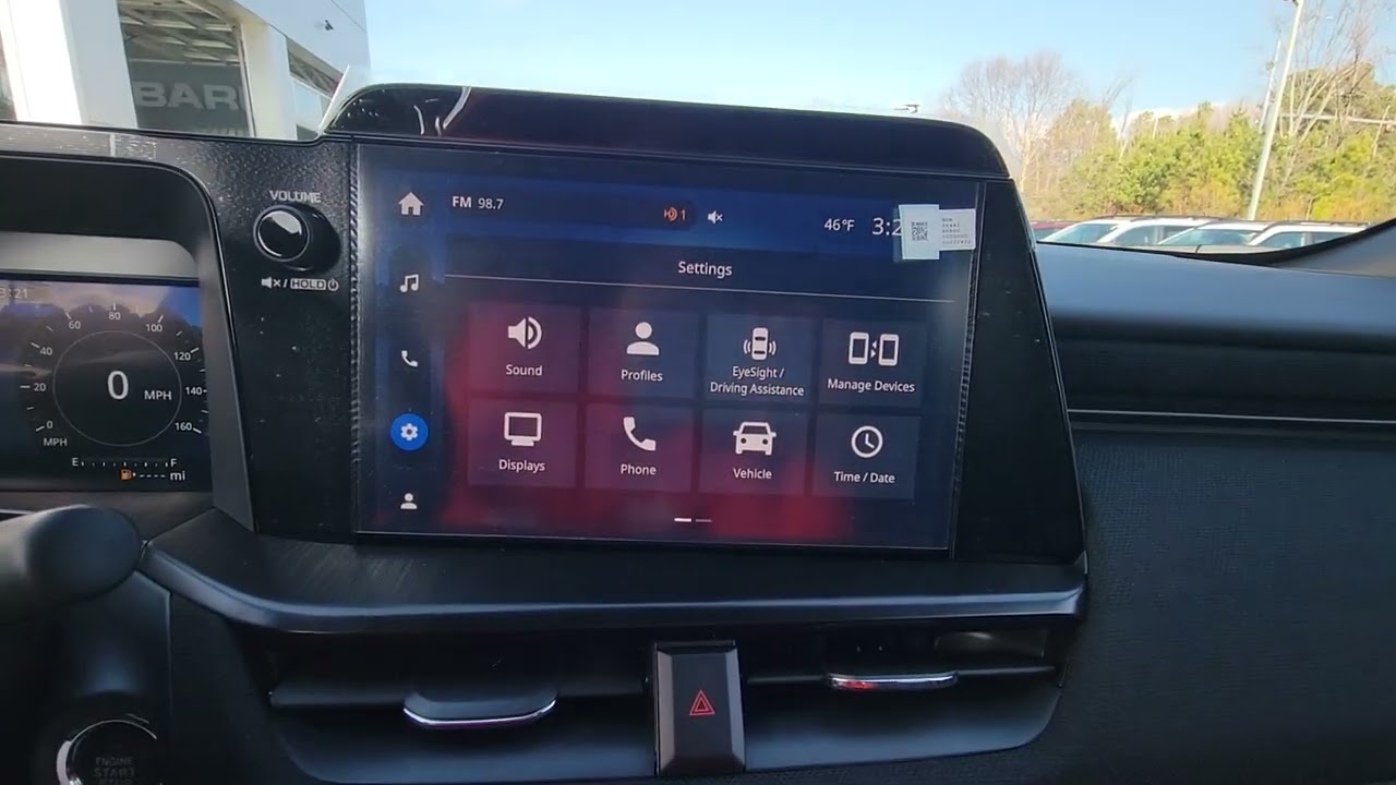 2026 Subaru Outback Driver Focus (without memory settings ability)