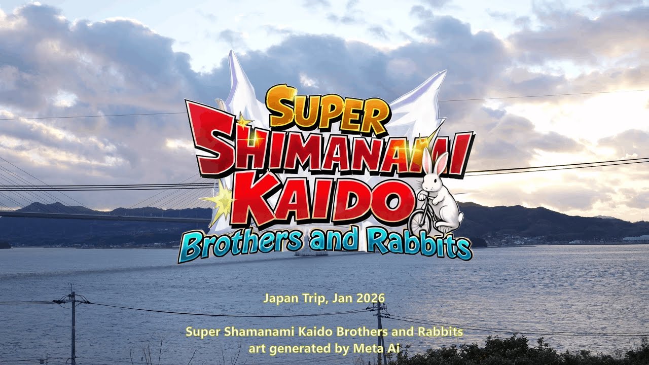 Japan Trip 2026  (Shimanami Kaido and Ōkunoshima/Rabbit Island) [4K]