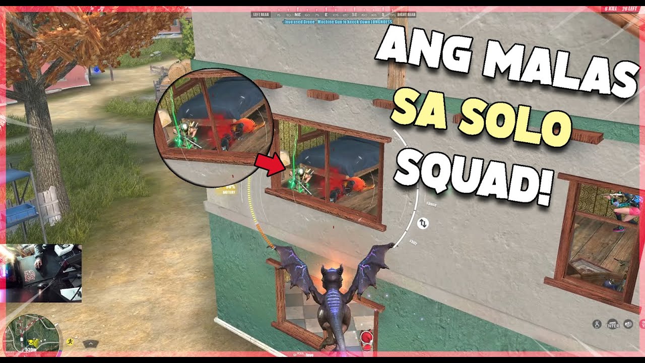 SOLO SQUAD: MALAS SA HANDCAM!(ROS GAMEPLAY)