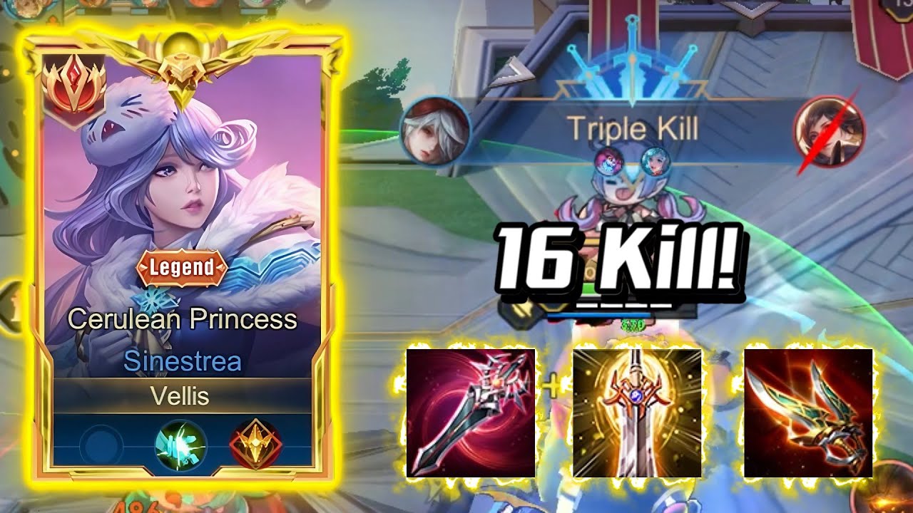 RoV : Sinestrea Quad Kill + 16 Kill โคตรเดือด!