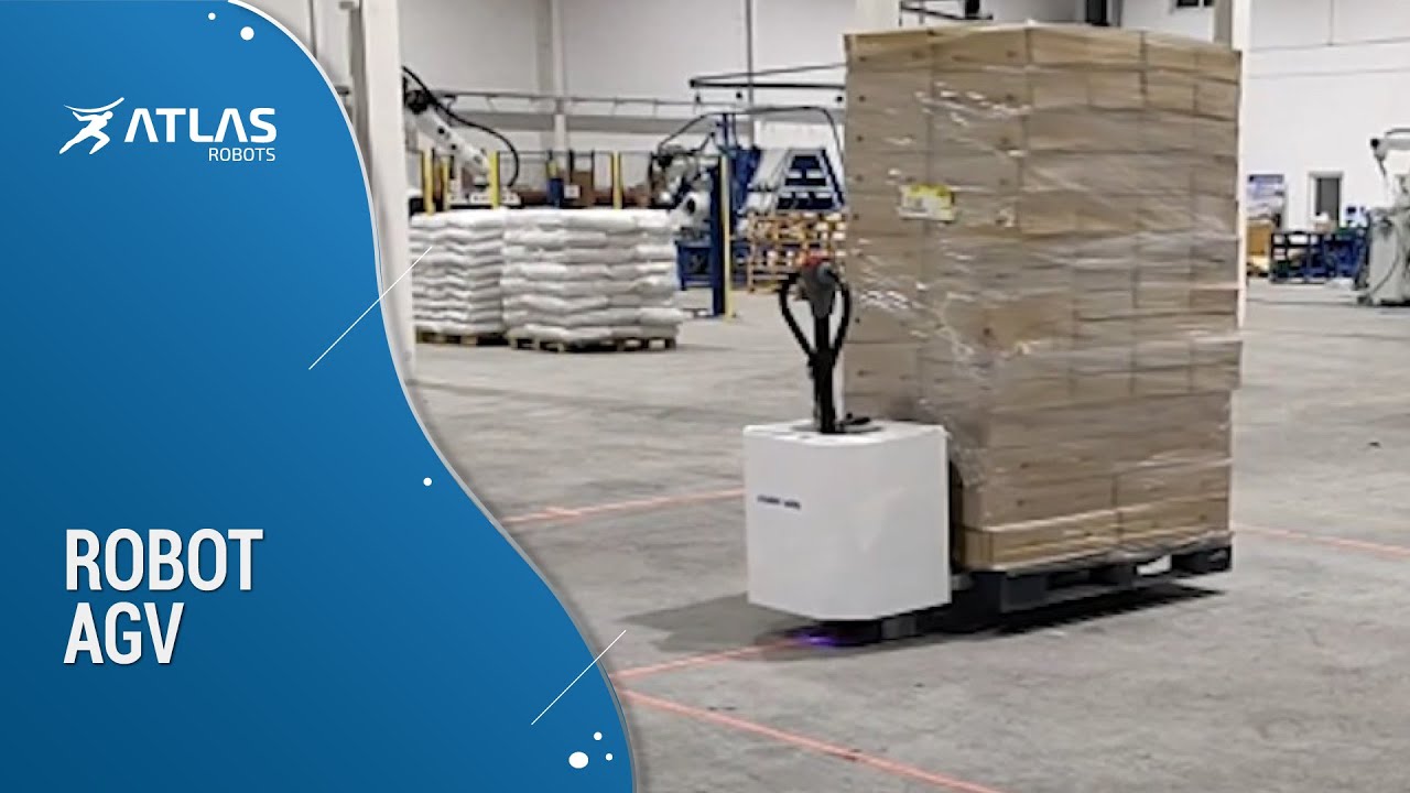 AGV – Vehículo de Guiado Automático de bajo coste - Atlas Robots