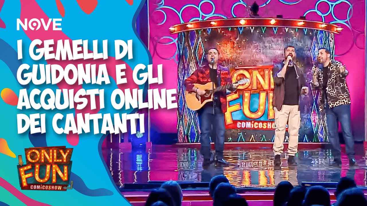 I Gemelli di Guidonia e gli acquisti online dei cantanti | ONLY FUN