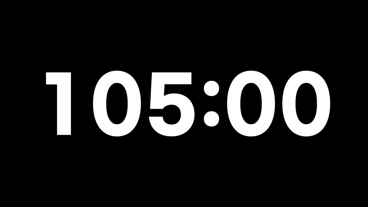 105분 타이머 / 105 Minute Timer