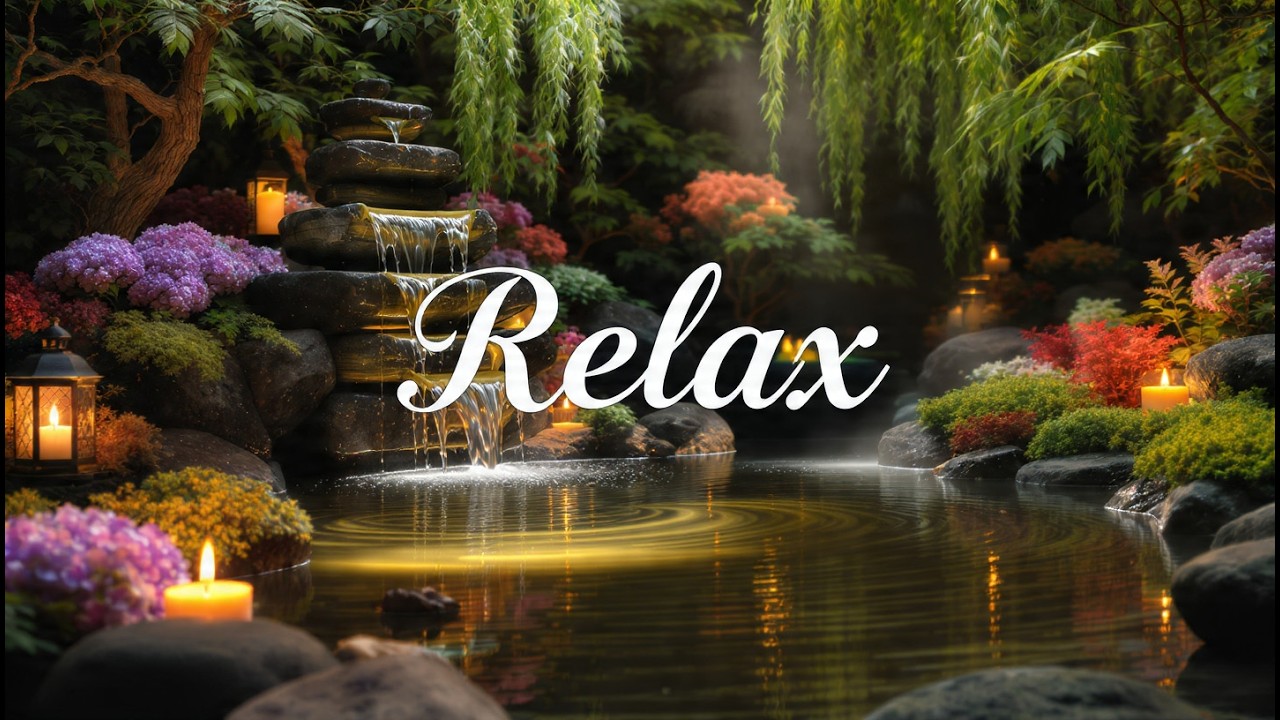 Gentle Piano Music with Nature Sounds for Relaxation and Emotional Healing
