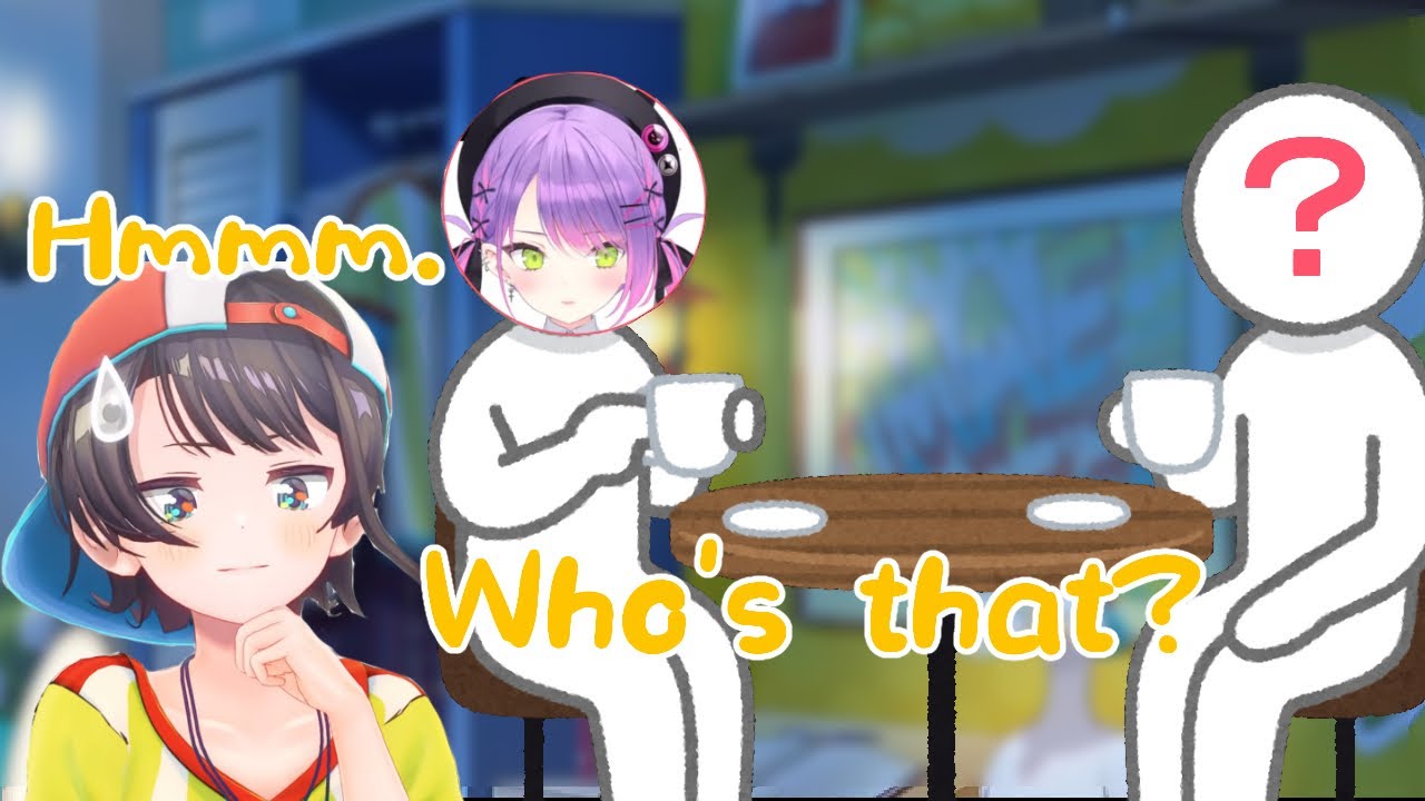 Subaru thinking about who Towa went to dinner with. / トワが初めて食事をした先輩は？【ENG sub_Translation_ホロライブ切り抜き】