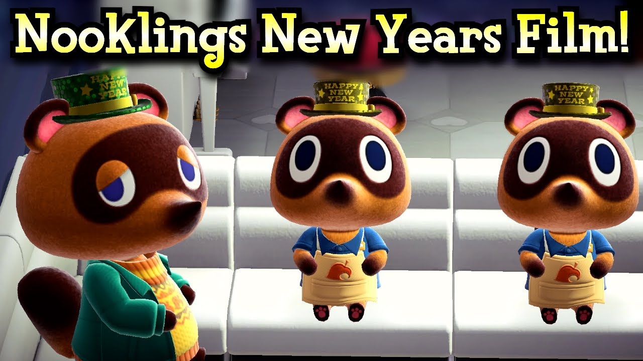 🎉 New Years with the Nooklings! | Animal Crossing: New Horizons Film | EmSwizzle