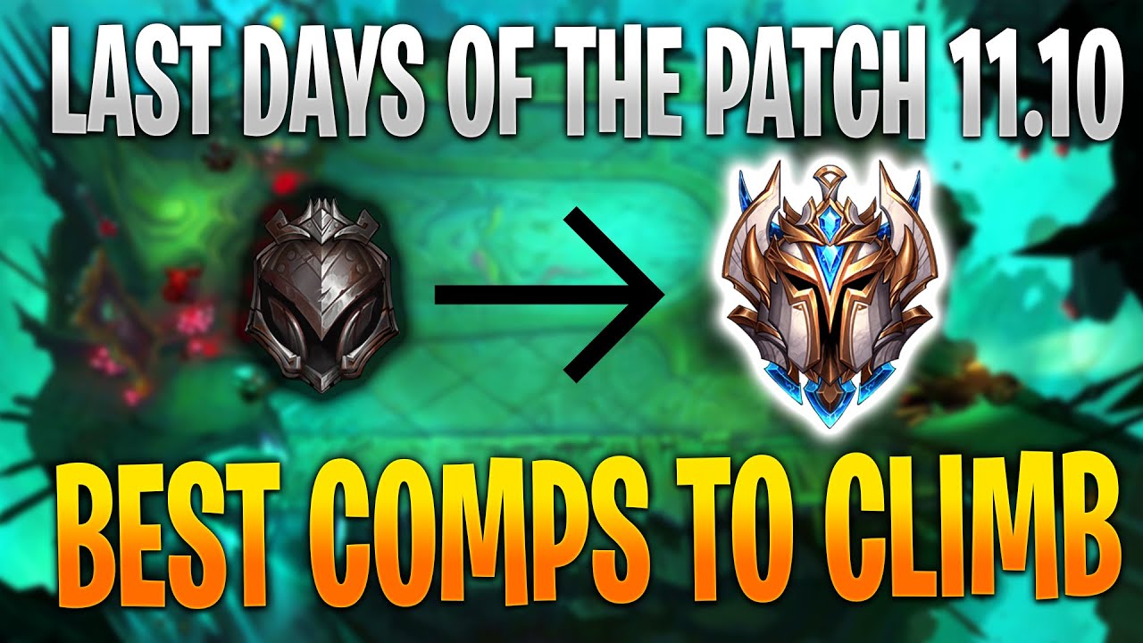 What to play in the last days of TFT 11.10? | TFT BEST COMPS | TFT TOP 5 COMPS GUIDE