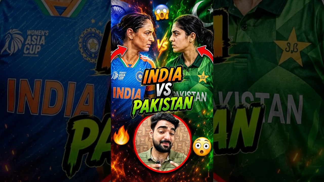 🚨India vs Pakistan Women😳 Who Will Win Today?#shortsfeed #ytshorts #indwvspakw #t20worldcup2026