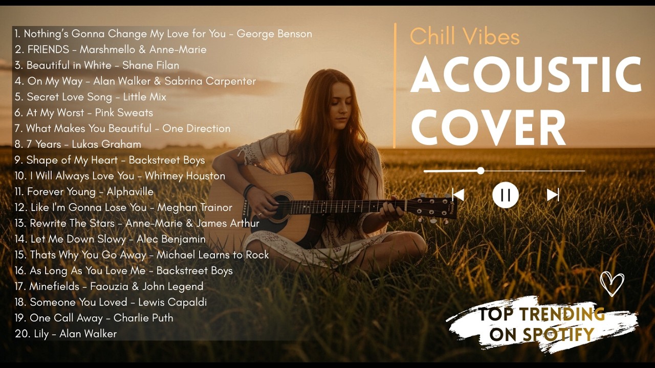 Bright Vibes Playlist ☀️🎧 || English Acoustic Cover Songs Full of Positive Energy