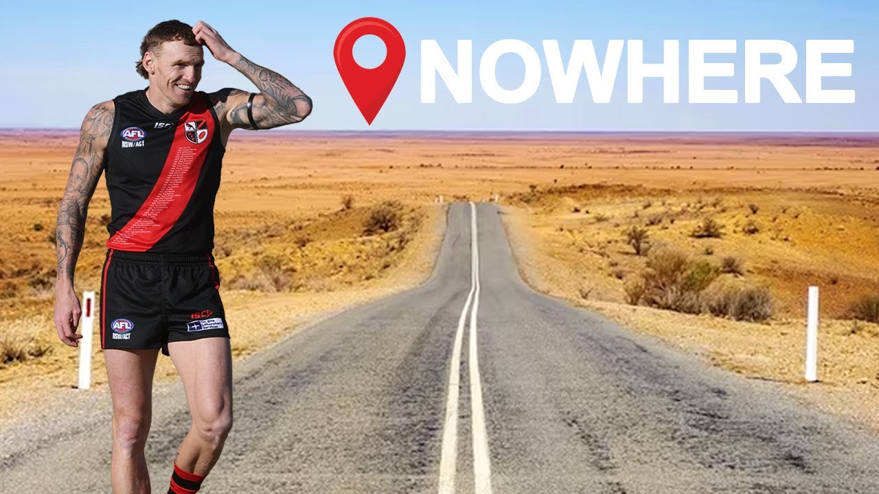 I played an AFL game in the Middle of Nowhere!