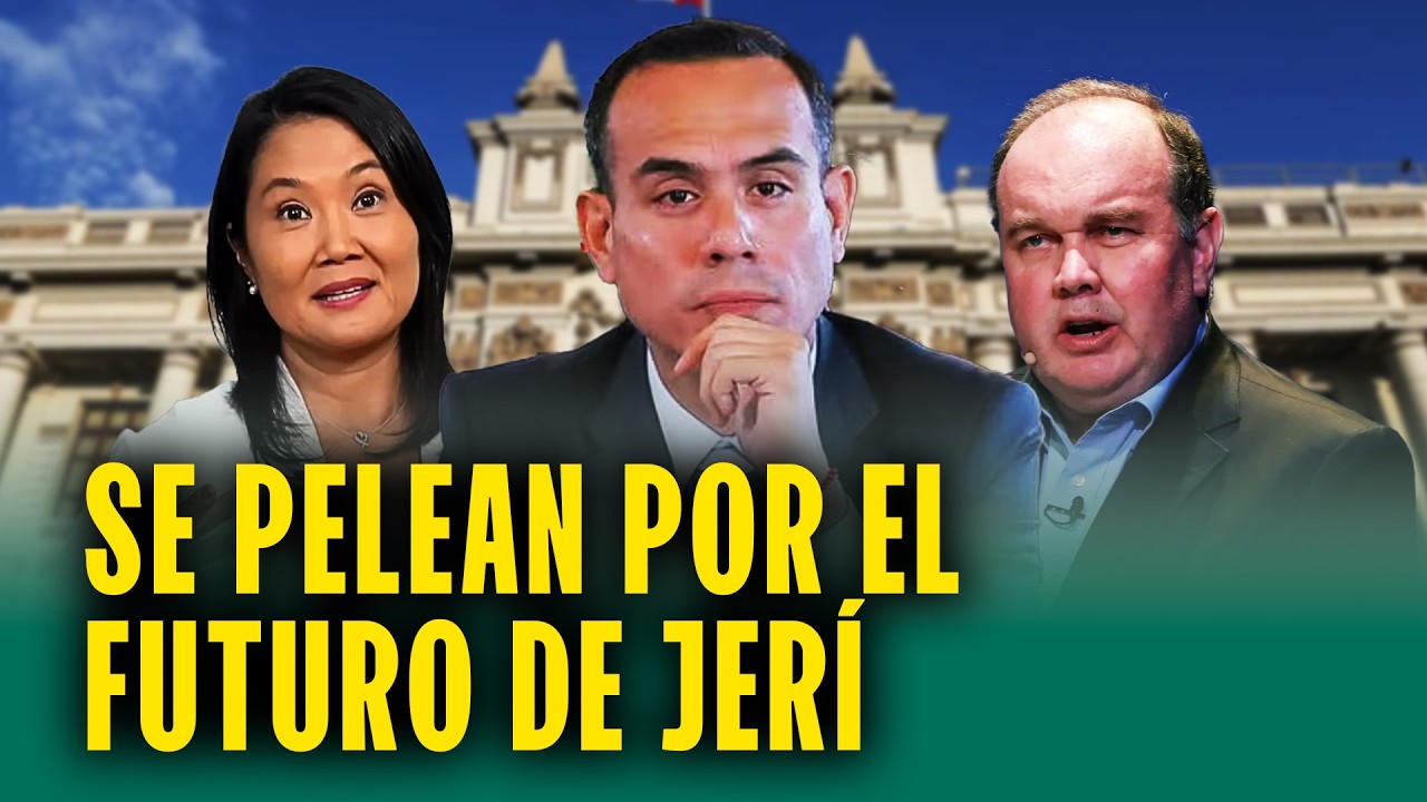 Keiko Fujimori y López Aliaga se pelean por el futuro de Jerí: 