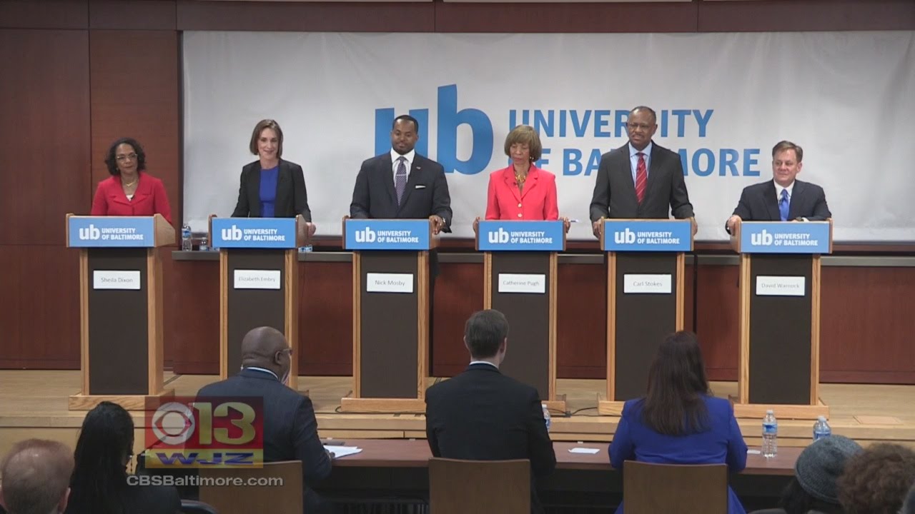 FULL VIDEO: Baltimore Democratic Mayoral Candidates Debate