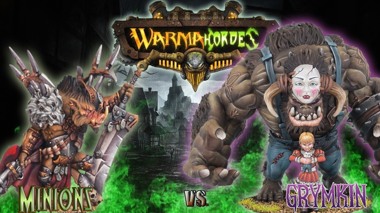 Warmachine & Hordes - Minions (Carver) vs. Grymkin (The Child) - 75pt Battle Report