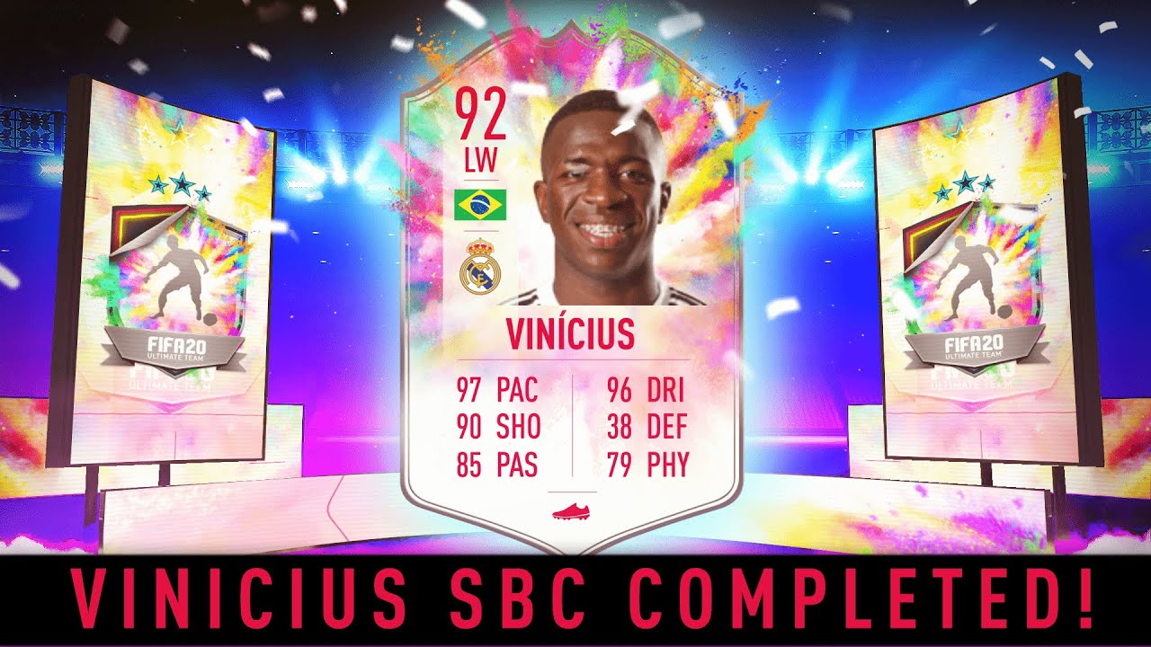 Summer Heat Vinicius Jr. SBC Completed - Tips & Cheap Method - Fifa 20