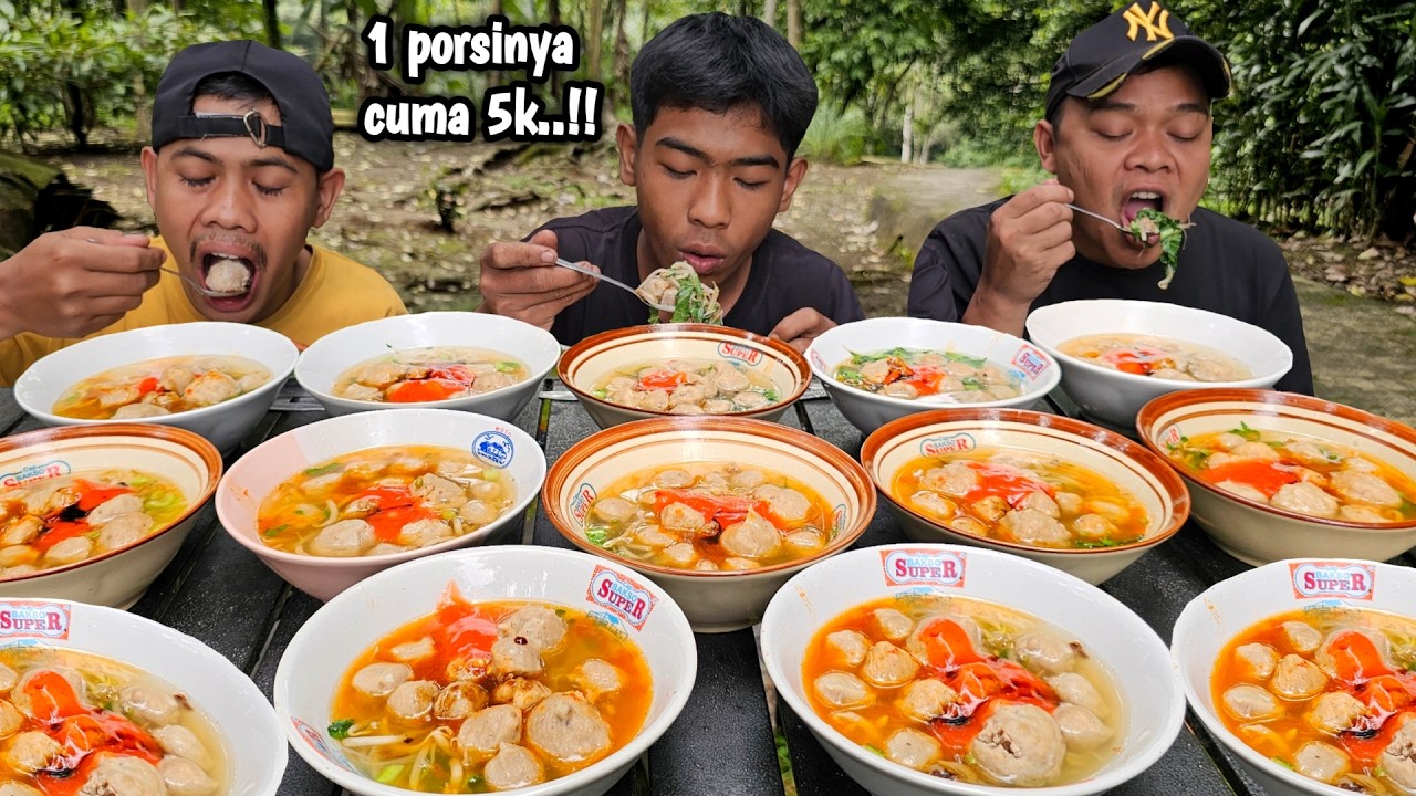 ONTROG KELOKASINYA LANGSUNG BAKSO KARIBEK 1 PORSINYA CUMA 5K MURAH ENAK BIKIN KENYANG