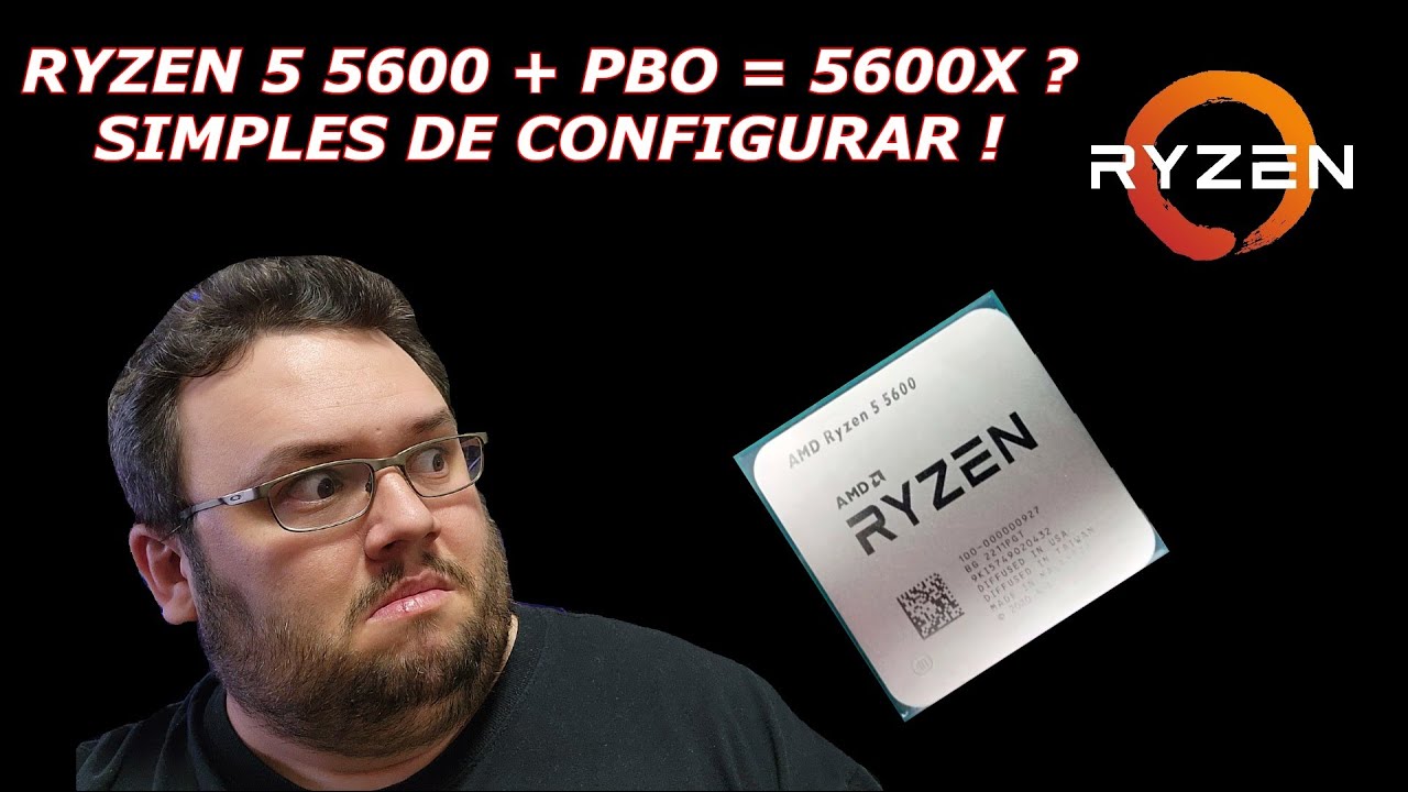 TRANSFORMANDO R5 5600 EM 5600X COM PBO !