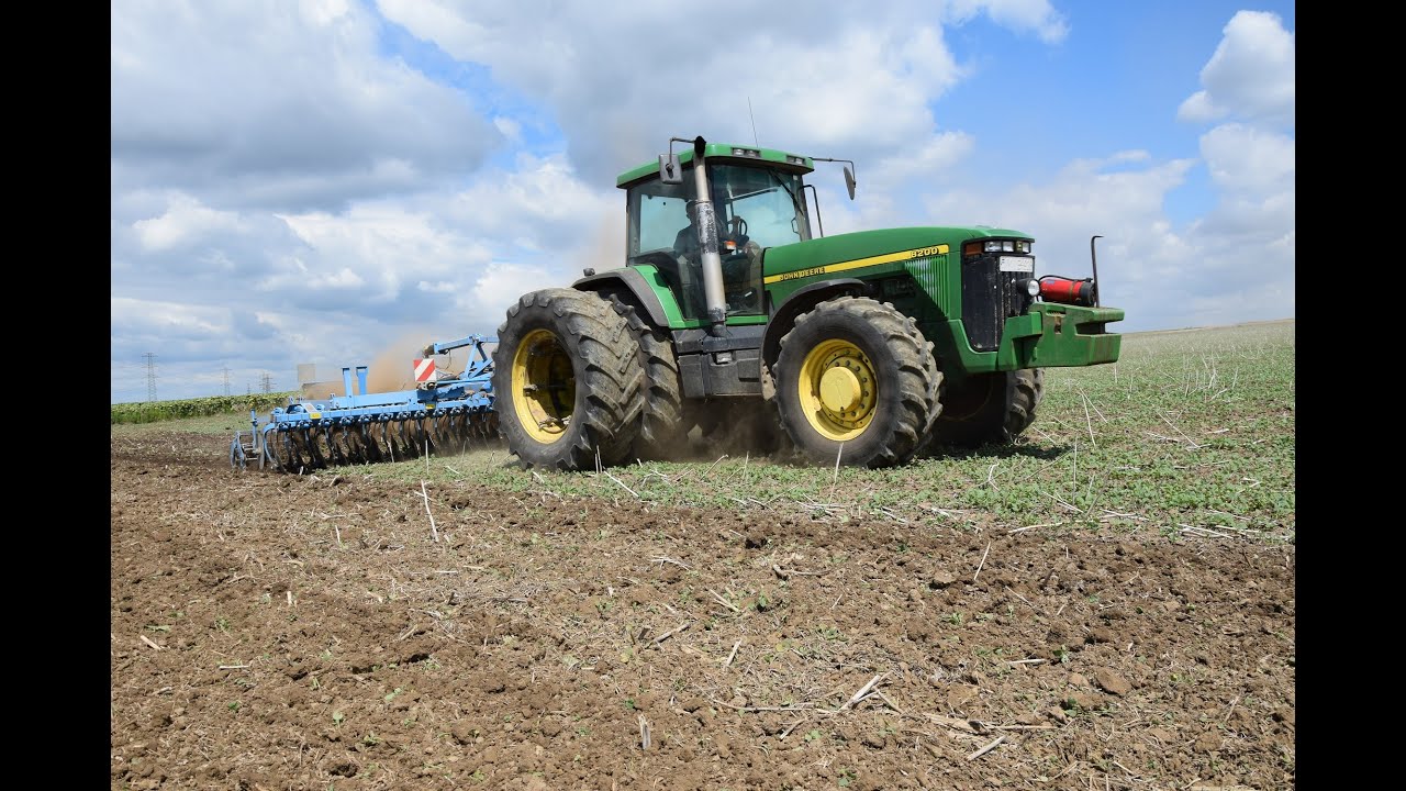 JOHN DEERE 8200+LEMKEN RUBIN 9 | JOHN DEERE 8200 Symphonic | JOHN DEERE 8200 Szimfónia