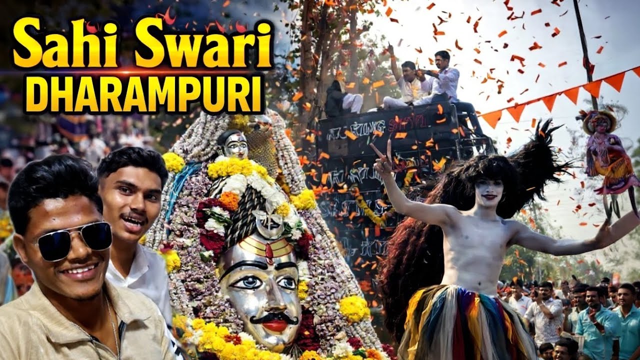 Sahi Swari Dharampuri 2026 | Shiv Bhole Ki Shandaar Swari | Full Masti Vlog 🔱🎉