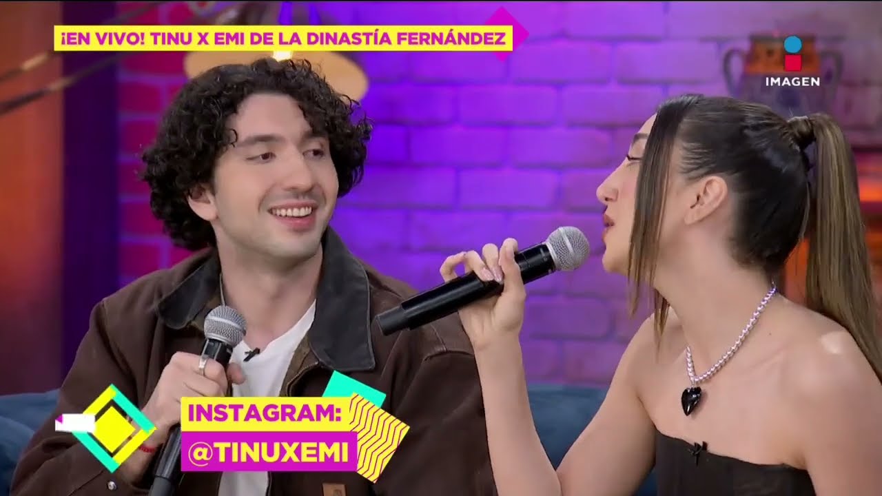 En vivo, hijos de Alejandro Fernández, Tinu X Emi presentan su nuevo sencillo ‘Deja Vu’