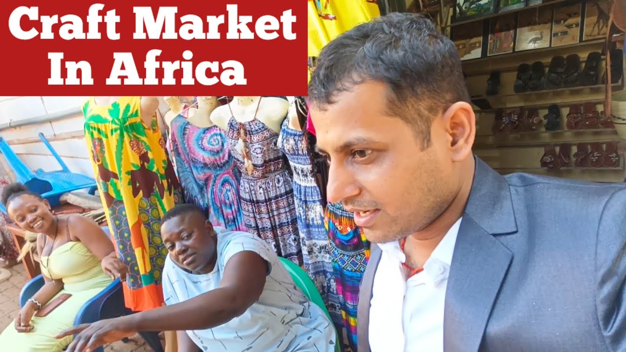 Craft Market In Africa #craft #africa #market #theworldofrkb #uganda #kampala