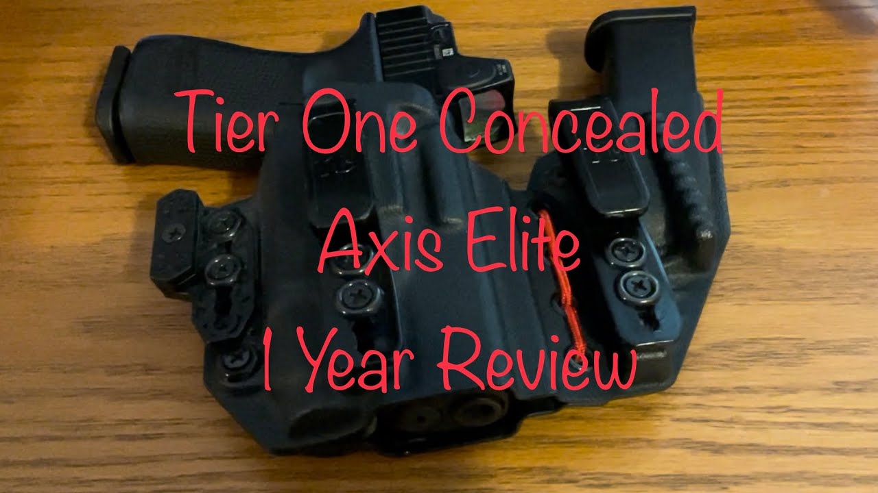 Обзор скрытого пистолета Axis Elite от Tier One - Glock 19 @Tier1Concealed