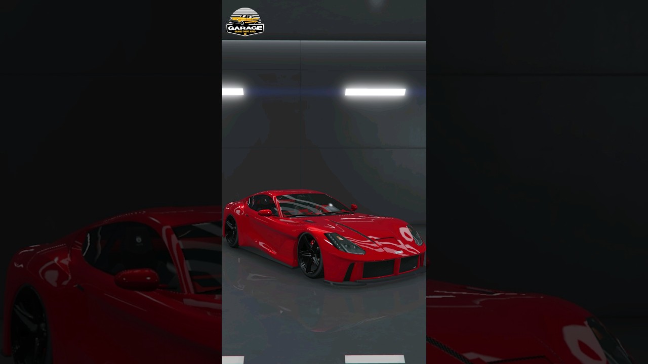 Grotti Itali GTO Customization (Ferrari 812 Superfast) - GTA 5 Online #shorts