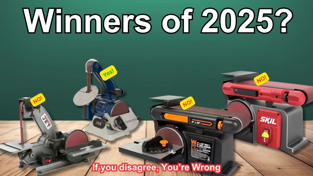 5 Best Benchtop Belt Sanders in 2025