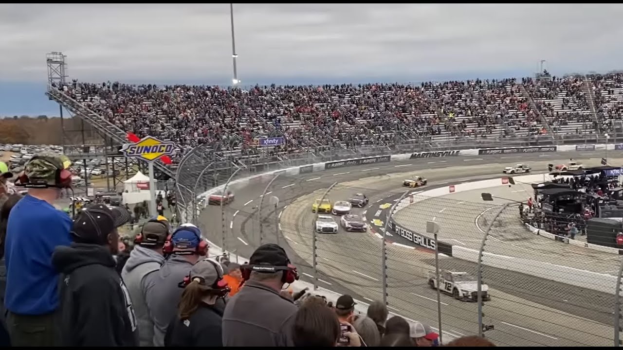 Chastain BANZAI last lap move!!