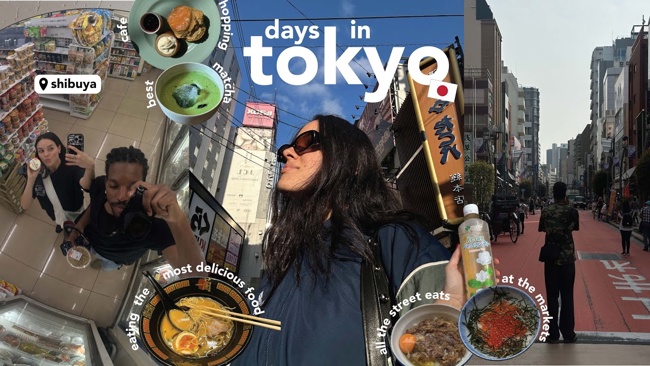 days in tokyo | exploring & eating at the best food spots