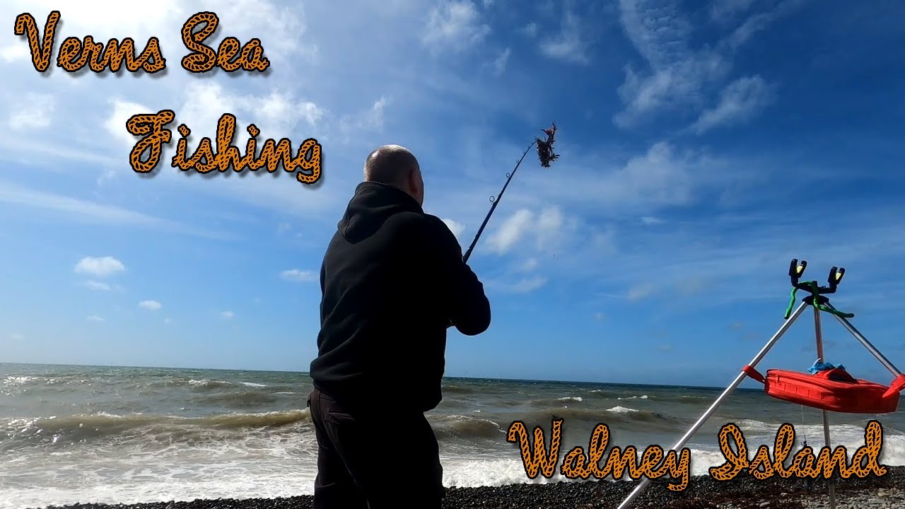 VERNS SEA FISHING | STUNNING WALNEY ISLAND BEACH FISHING IN CHALLENGING CONDITIONS 