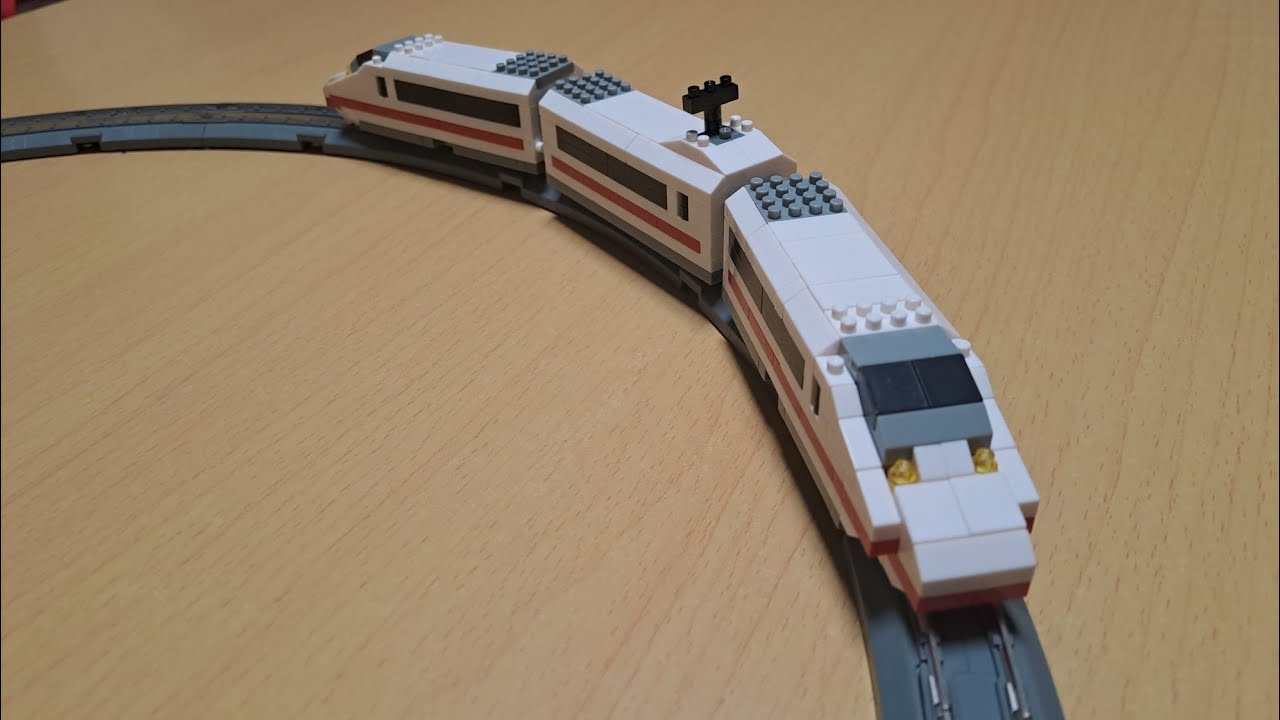 Nanoblock ICE列車起動套裝介紹