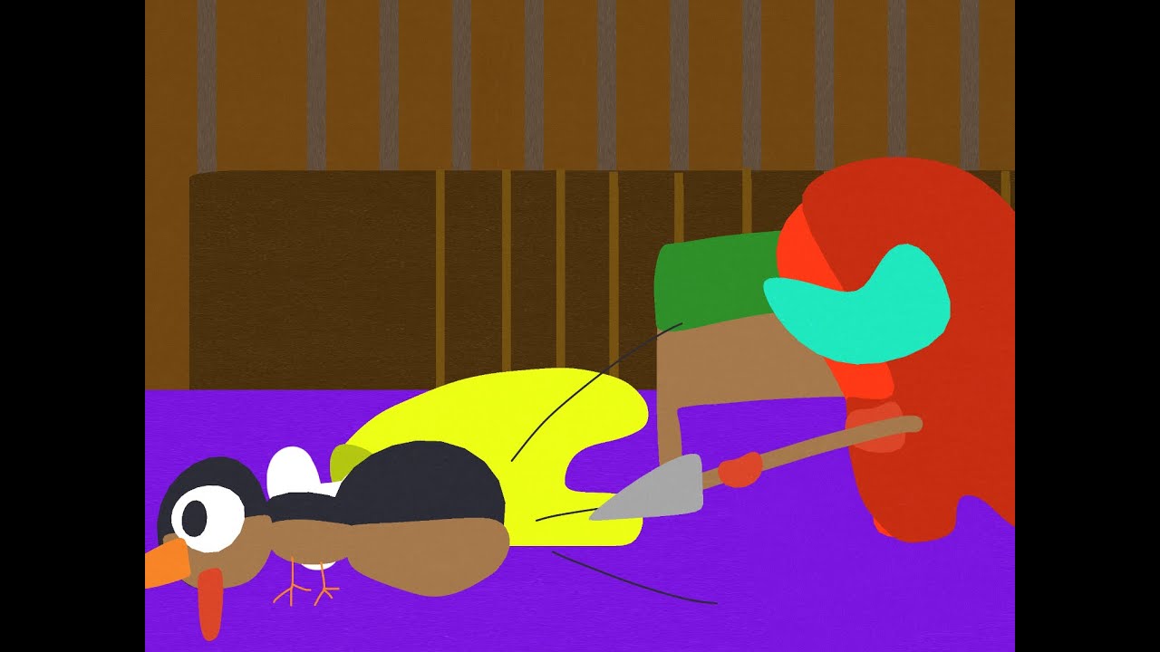Among us turkey imposter! Short among us animation.