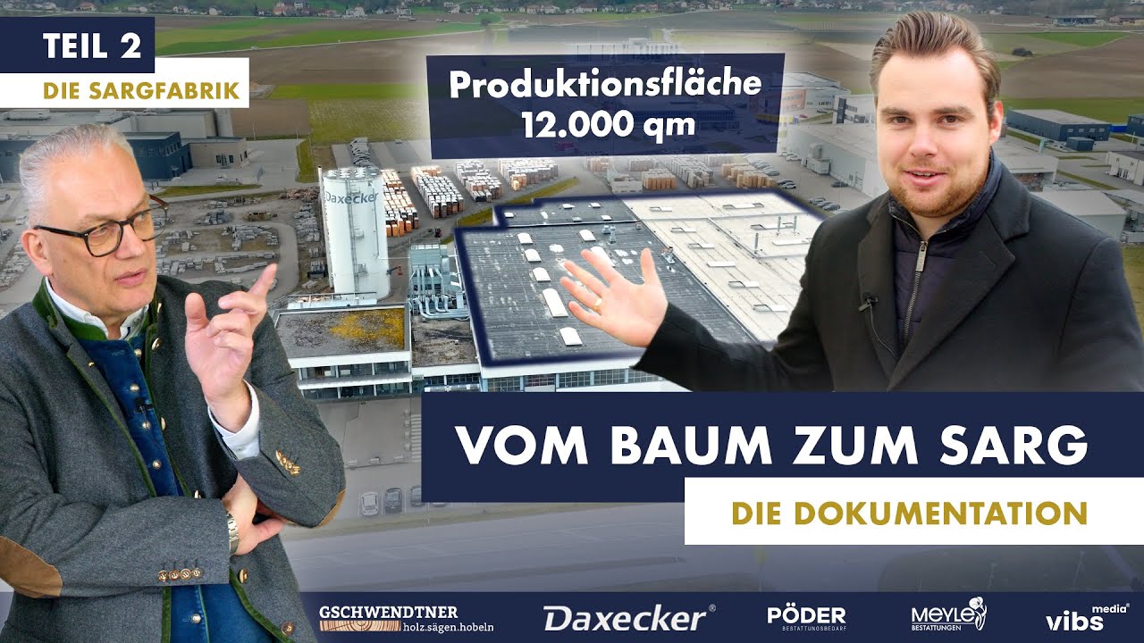 Wie wird ein Sarg hergestellt ? | Teil 2 - Die Sargfabrik