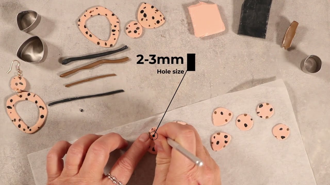How to make jewellery with fine clay polymer