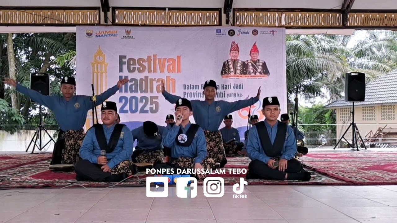 JUARA 1 FESTIVAL HADROH 2025 PROVINSI JAMBI - HUT PROVINSI JAMBI KE 68