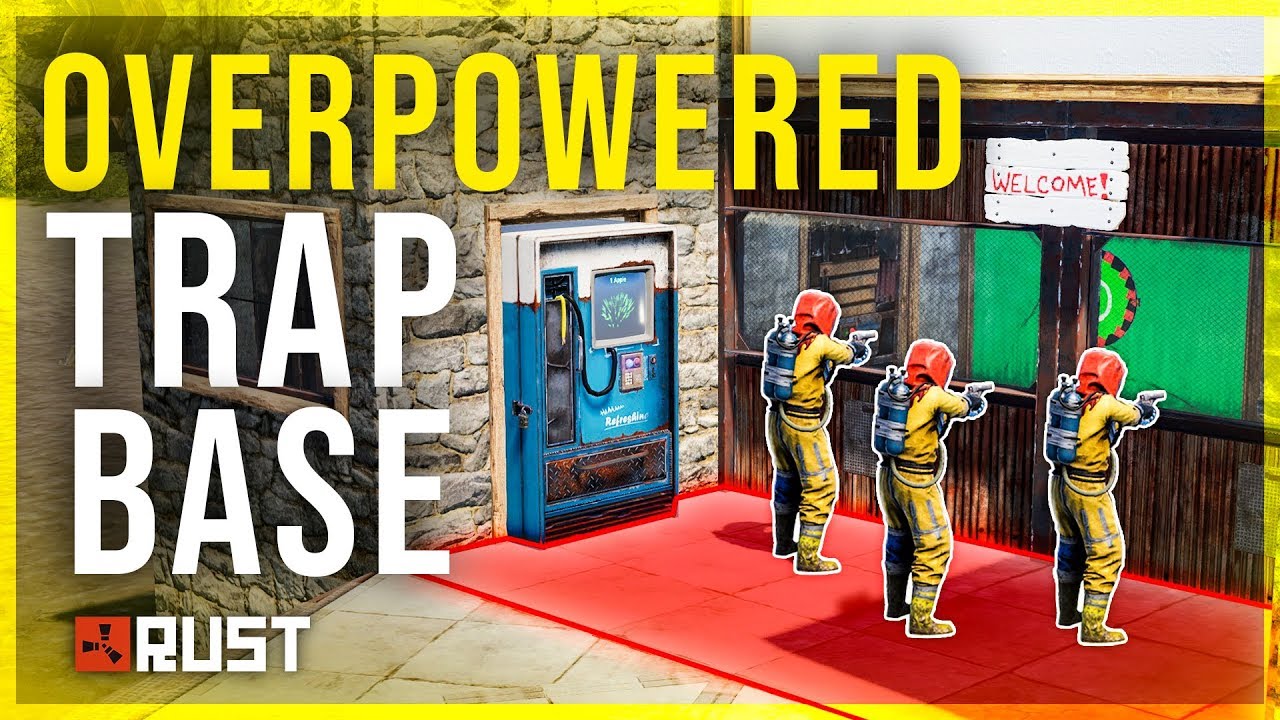 The Most OVERPOWERED Stability Trap Base (Brand New)  - Rust Trap Base Design 2018