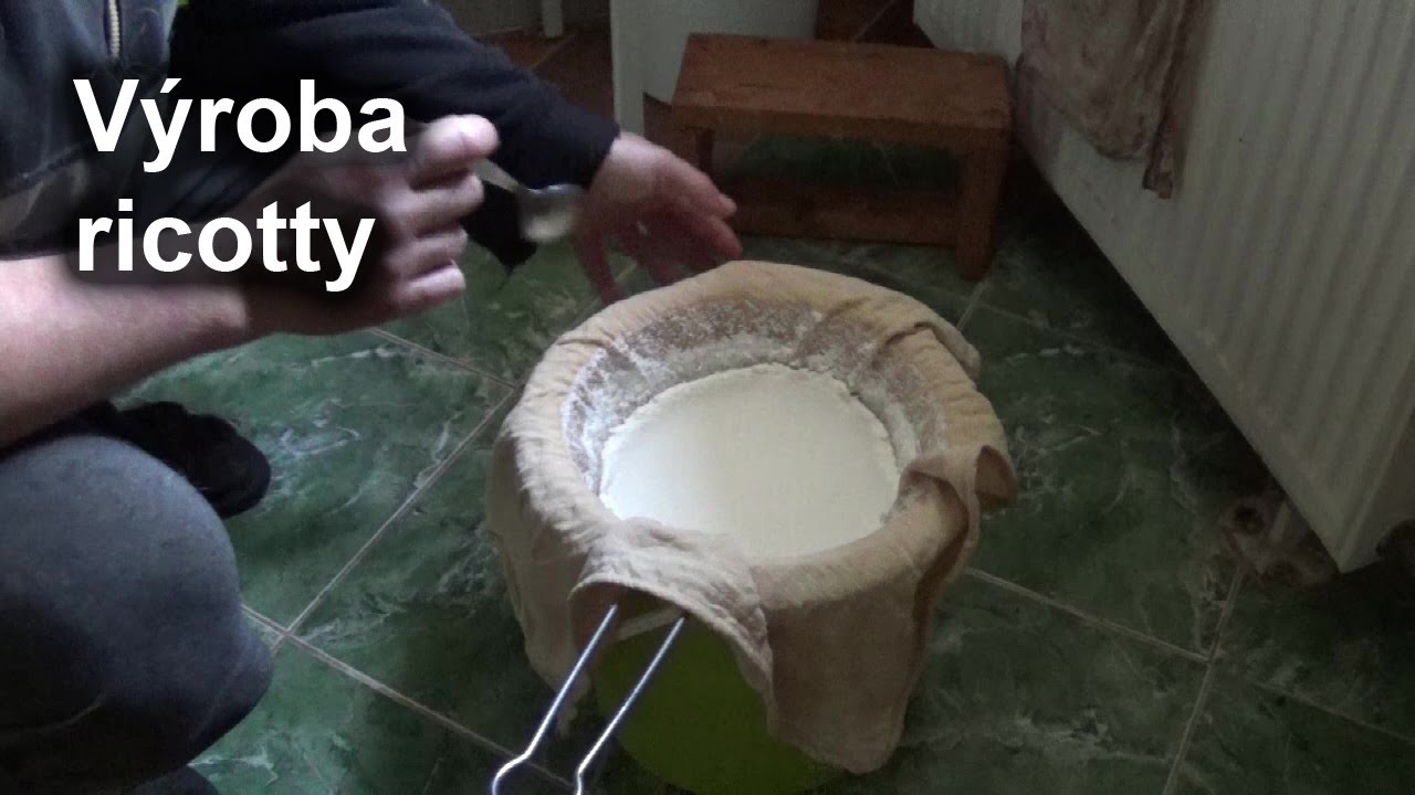 Jak se vyrábí ricotta - Výroba sýrů