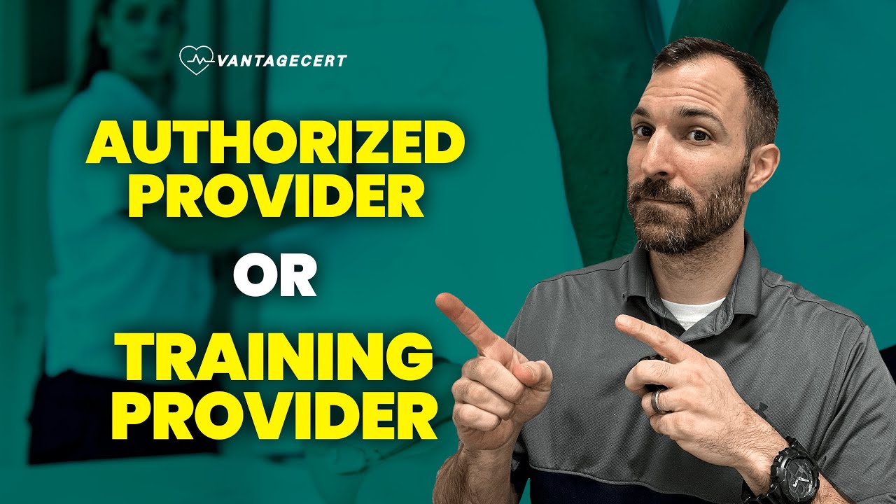 Authorized Provider vs Training Provider | American Red Cross CPR Training