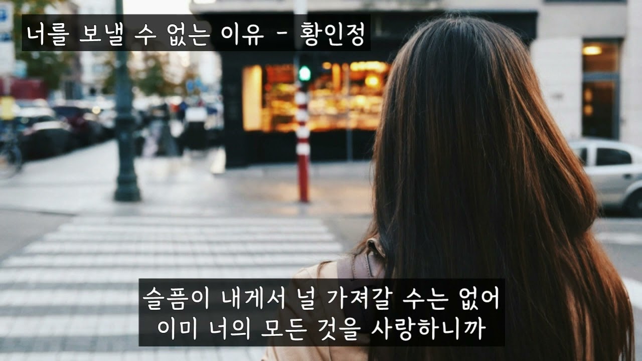 너를 보낼 수 없는 이유 (갈채OST) - 황인정 (가사ㅇ) 1995