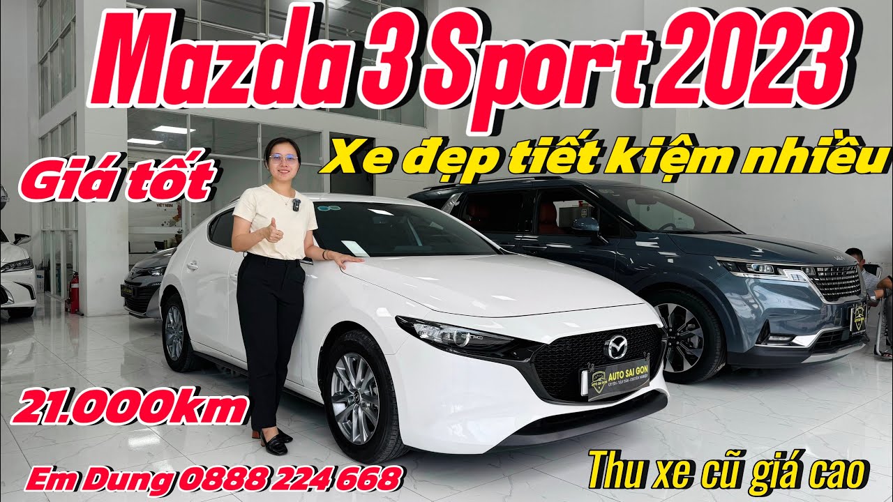 Mazda 3 Sport 2023 lướt giá tốt|Thu mua ô tô cũ Tphcm