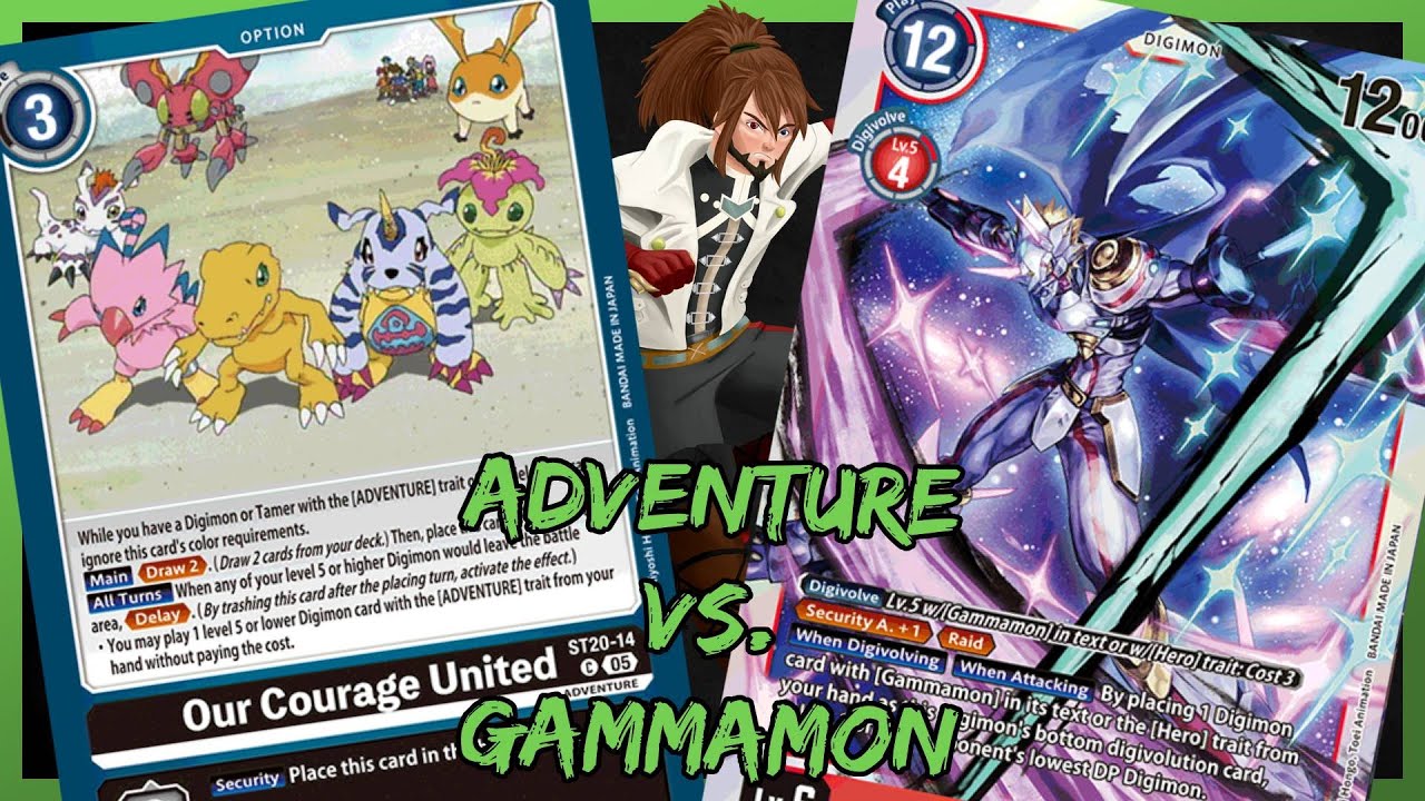 Adventure  Vs Gammamon - Digimon TCG Locals [BT21]