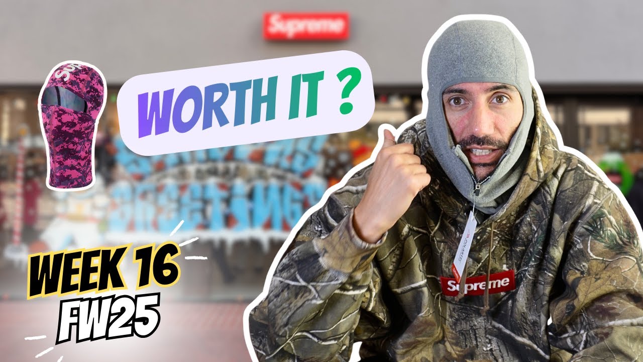 SUPREME WEEK 16 FW25 IN STORE VLOG | Number (N)INE COLLAB WAS IT WORTH IT