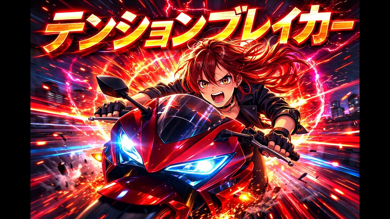 【Free BGM/Eurobeat】疾走テンション全開！／Full-Throttle Energy! — テンションブレイカー